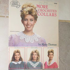 Vintage "More Crocheted Collars 16 pages